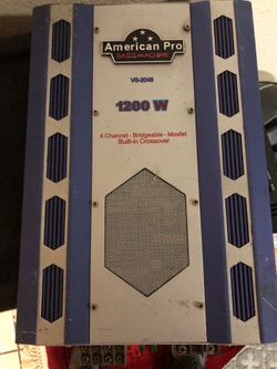 American pro bass machine