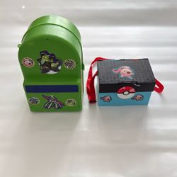 Pokemon Backpack And Volcano Case Playsets