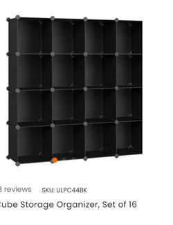 Plastic cube storage organizer Plastic cube storage organizer