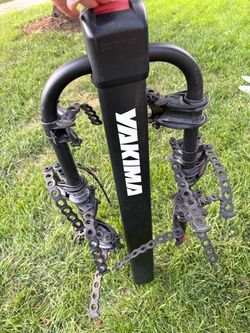 Yakima Bicycle Rack Connects to Vehicle Hitch