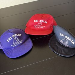 Vintage mesh trucker adjustable hats