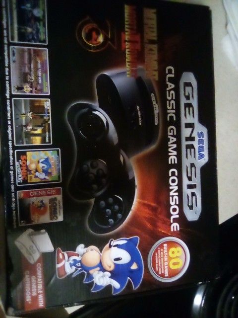 Sega Genesis Console Systemn