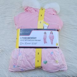 New Spyder 2pc Snowsuit Set Size 5