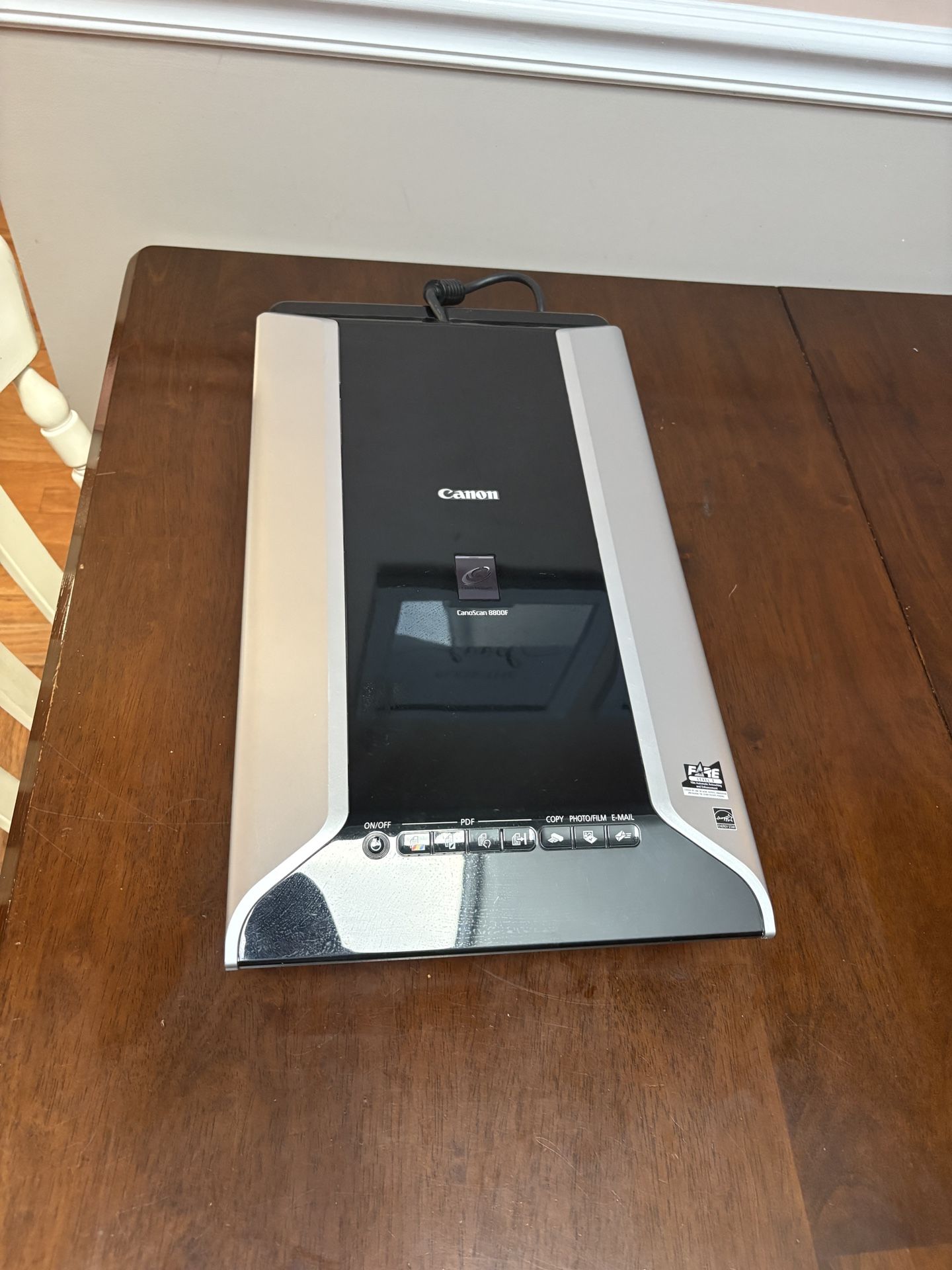 Canon CanoScan 8800F USB Flatbed Color Photo Film Document Scanner No Power Cord