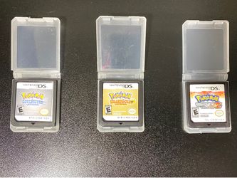 Nintendo DS Pokémon Games, HeartGold, SoulSilver, White 2, Pearl, Platinum