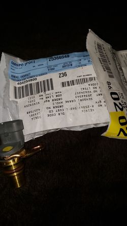 Crank angle position sensor chevy diesel