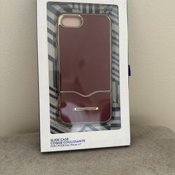 Rebecca Minkoff Slide Case Coque Coulissante for iPhone 7 - Maroon
