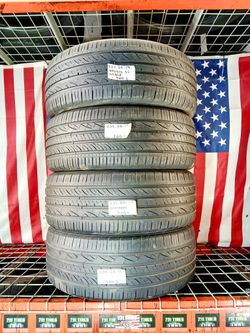 235/50R19 HANKOOK VENTUS S1 NOBLE2  Ultra High Performance All-Season Tire for Sportscars – Used Tires (4)