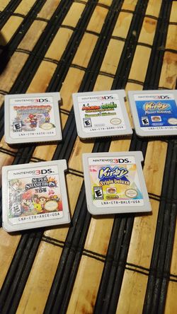 Nintendo 3ds or 2ds games