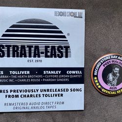  Post Malone Record Store Day RSD 2025 Ambassador Pin & Strata-East Promo CD  New. CD is sealed.