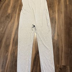 Gray Jumpsuit 