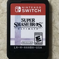 NINTENDO SWITCH Game Super Smash Bros. Ultimate