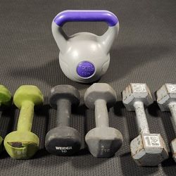 Dumbbells/Kettlebell