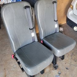 2 Rear Seats For RV, Trailer, Camper 