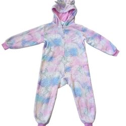 The Children Place Kids( Size XS/TP 4) Paste Unicorn soft light weight One Piece Costume Sleepwear