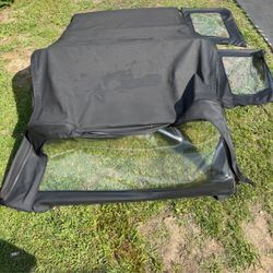 Jeep Wrangler Unlimited soft top