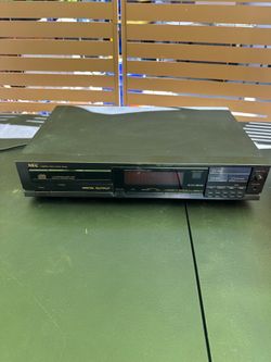 Vintage 1988 NEC CD-620 Compact Disc Player For Parts Repair Made in Japan