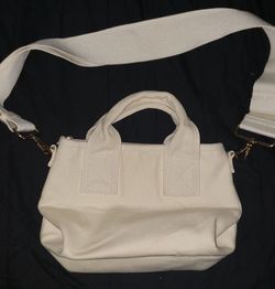 Canvas Clutch Bag with Adjustable/Removable Strap