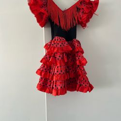Yoremi Toddler Flamenco Dress Size 2