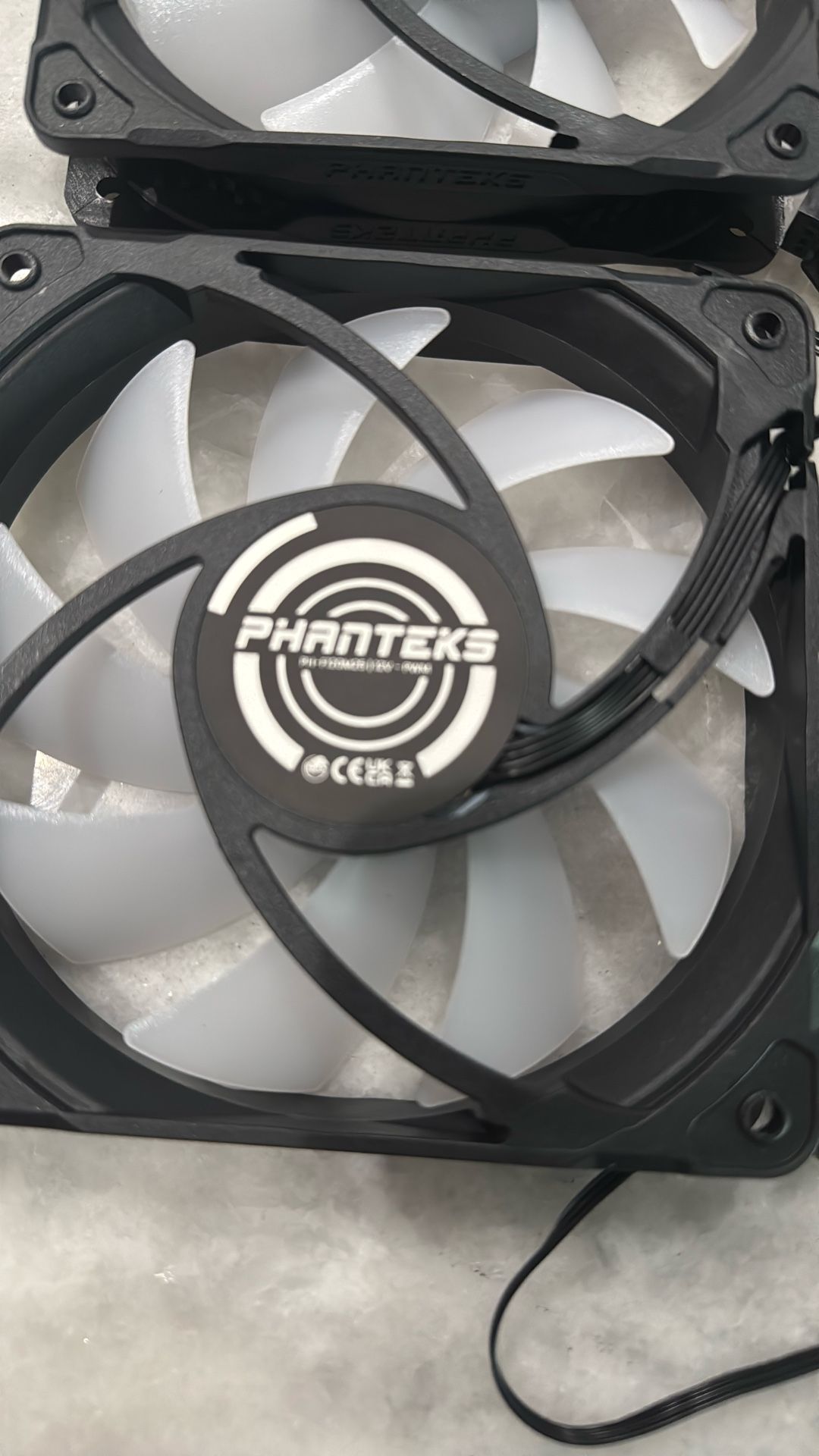 Brand new fan set light up for a computer
