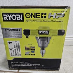 Ryobi Hp Mud  Mixer
