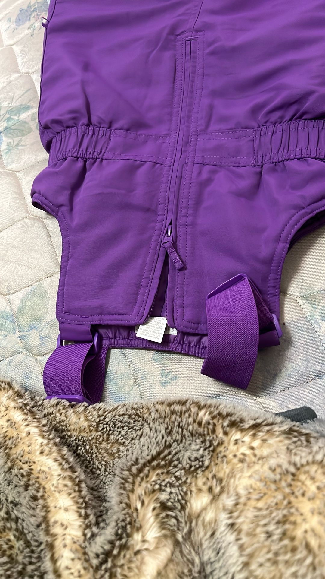 Good warm, purple snow pants