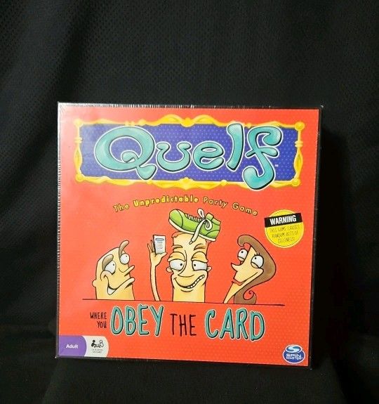 Quelf Board Game Factory Sealed 