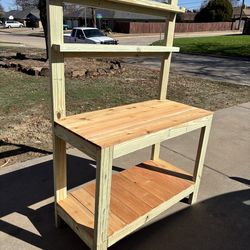 Custom Built Potting Table