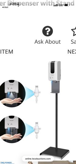 Automatic Hand Sanitizer With Stand (new)