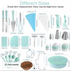New Cake Decorating Tool Set,207-Piece Options(cash & pick up only)