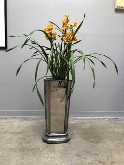 Antique-mirrored umbrella stand umbrella holder