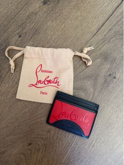 Louboutin cardholder authentic