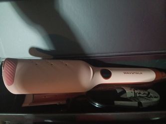 Steam straightener brush