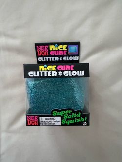 Needoh Nice Cube Glitter & Glow