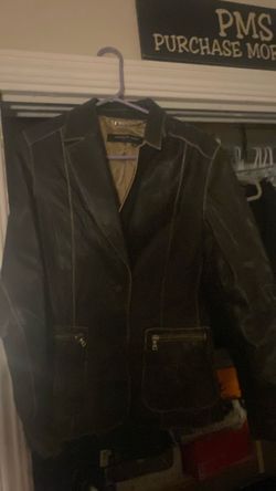 Andrew Marc New York brown leather