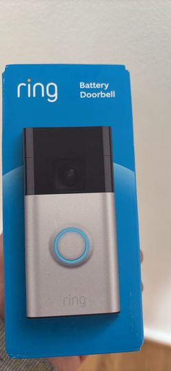 New inbox ring battery doorbell
