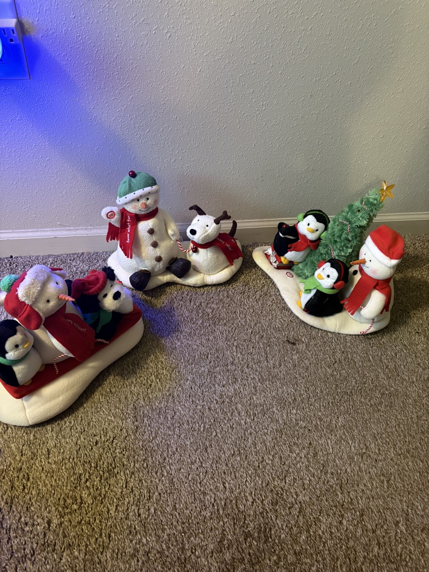 Hallmark Jingle Pals Animated Christmas Decor Set