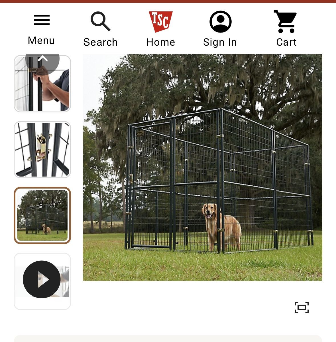 Dog Kennel Cage