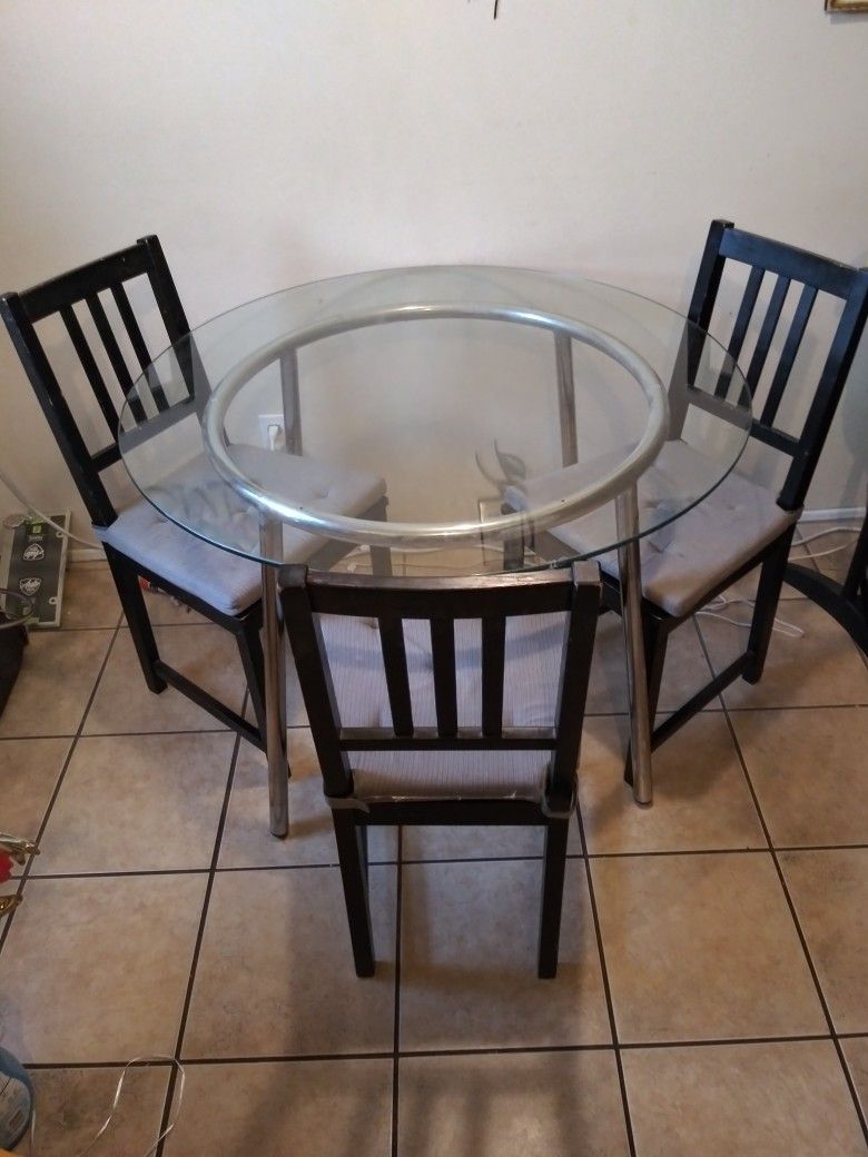 Ikea Glass Dining Room Table