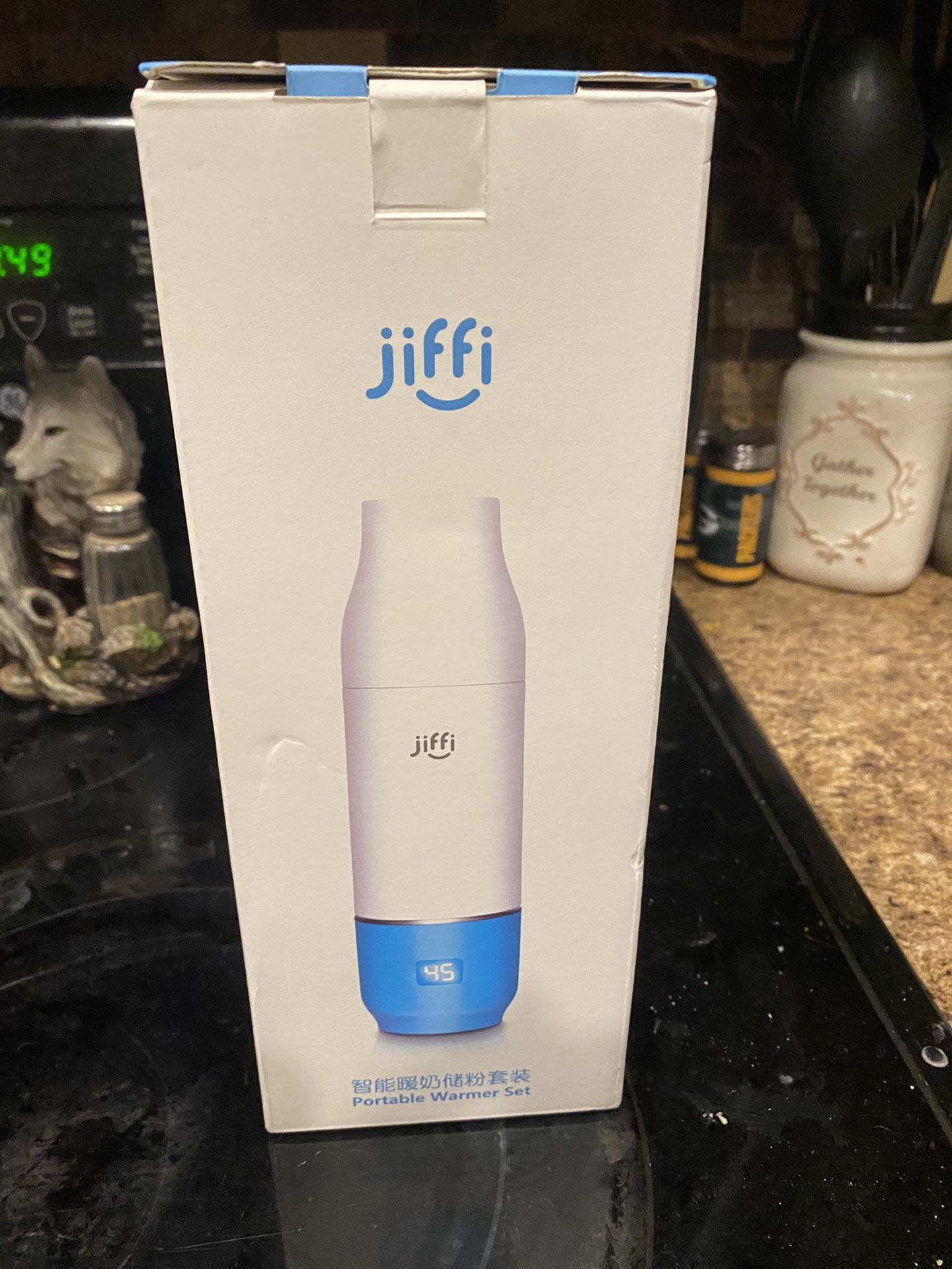 Portable bottle warmer