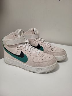 Air force high women 6 green swoosh