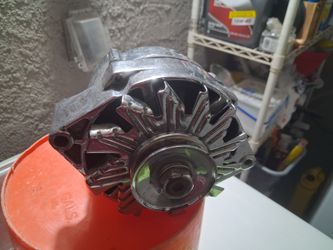 Alternator chrome Chevy