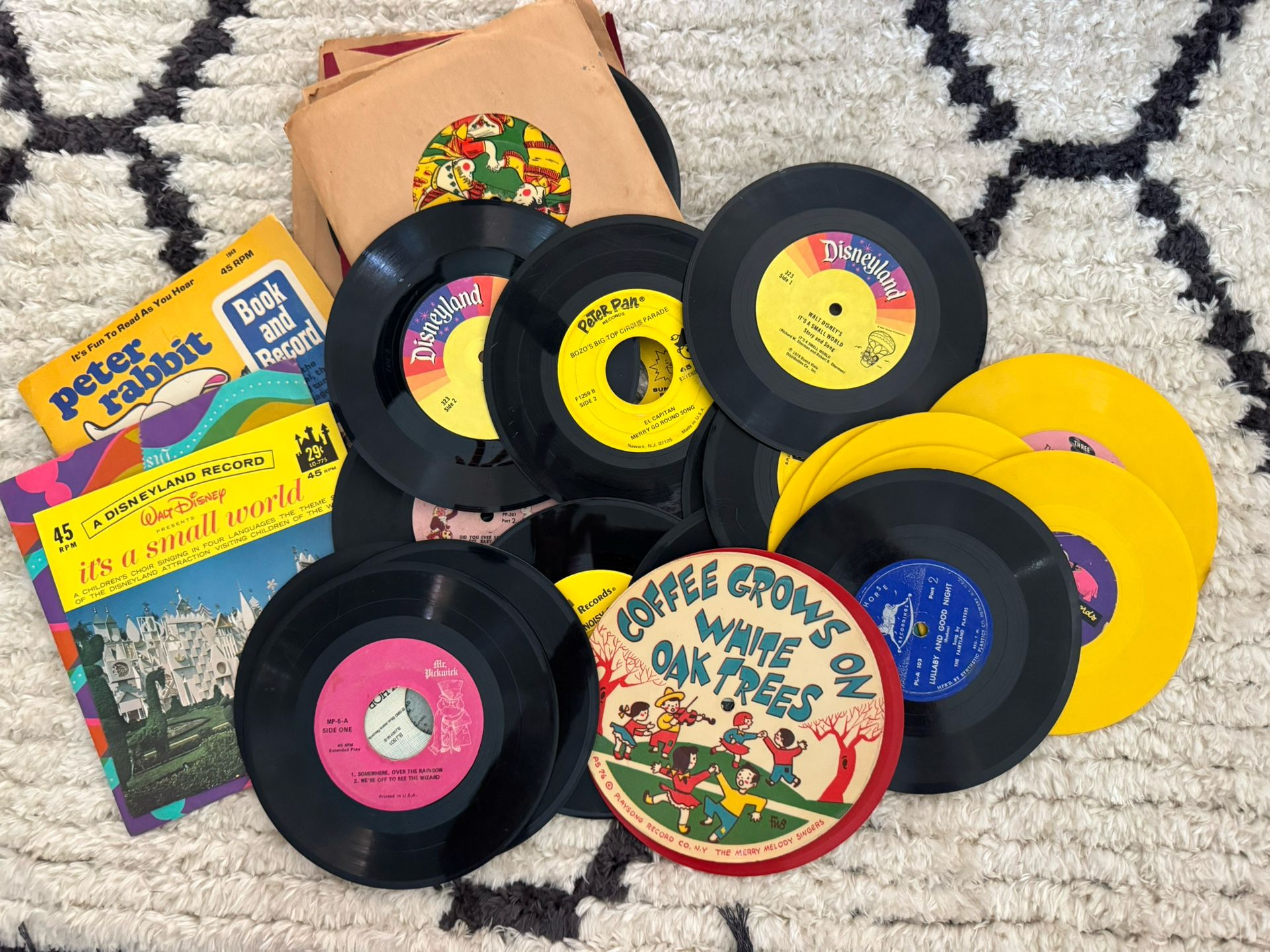45 rpm Children’s Records (31 Total)