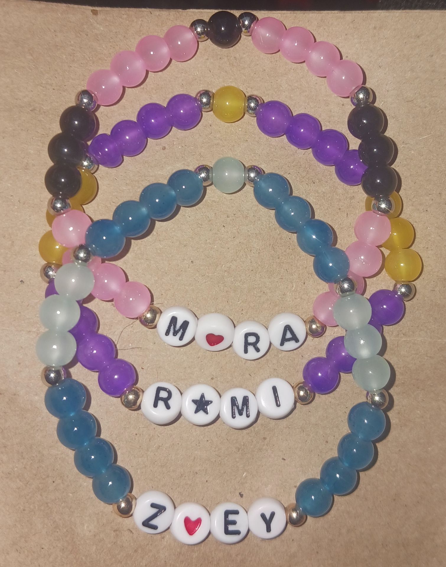 3pc demon hunters children's bracelets