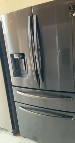 Samsung 4-Door Black Fridge
