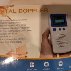 New In Box Fetal Doppler