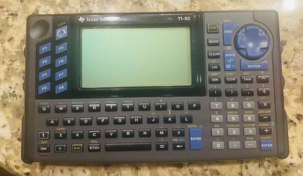 TEXAS Instruments TI-92 & TI - 82