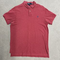 Polo by Ralph Lauren Short Sleeve Custom Fit Shirt Size Men's (L) Large