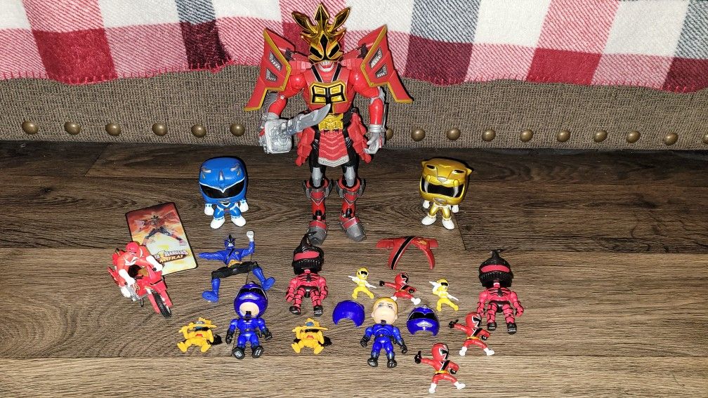 Power Ranger Samurai Figure And Toys
