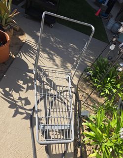 Industrial Utility Cart – Steel Frame & Casters